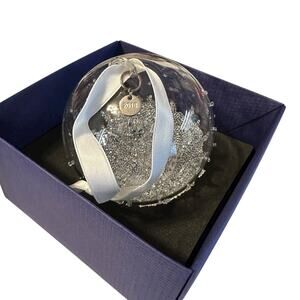 Swarovski Crystal 2018 Christmas Ball Ornament 5377678 Candle With Box